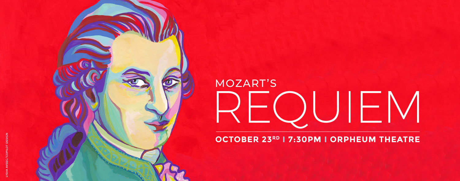 Mozart's Requiem in d minor at the Orpheum Theatre October 23